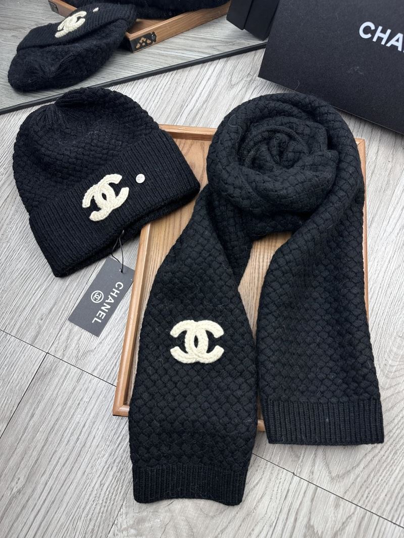 Chanel Caps Scarfs